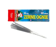 Šaltos bengališkos ugnelės, 16 cm, 10 vnt.