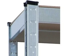 Sandėliavimo lentynų komplektas TITAN-5, 875 kg, 180x90x30 cm, 2 vnt.
