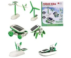 Saulės roboto rinkinys 6in1