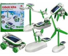 Saulės roboto rinkinys 6in1