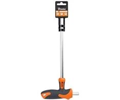 Šešiakampis raktas HEX 10 mm su T formos rankena Bradas, 1 vnt., long