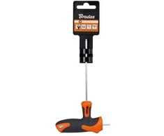 Šešiakampis raktas HEX 2,5 mm su T formos rankena Bradas, 1 vnt., long