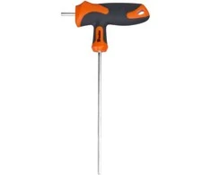Šešiakampis raktas HEX 4 mm su T formos rankena Bradas, 1 vnt., long