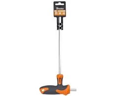 Šešiakampis raktas HEX 8 mm su T formos rankena Bradas, 1 vnt., long