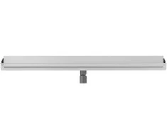 Sieninis dušo latakas Mexen Flat Wall 2in1, Chrome, 70 cm