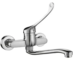 Sieninis virtuvinis maišytuvas Kuchinox MADERA Medical, BQM_08MD, Chrome