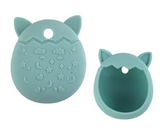 Silikoninis dėklas Tamagotchi žaidimui, melsvas