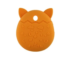 Silikoninis dėklas Tamagotchi žaidimui, oranžinis