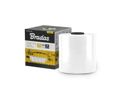 Siloso įvyniojimo folija Bradas SILAGE WRAP FOIL, 0,25x1800m, balta