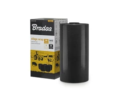 Siloso įvyniojimo folija Bradas SILAGE WRAP FOIL, 0,5x1800m, juoda