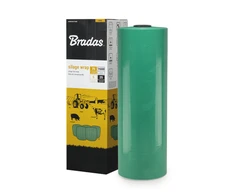 Siloso įvyniojimo folija Bradas SILAGE WRAP FOIL, 0,75x1800m, žalia