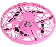 Skraidantis disko formos dronas su LED apšvietimu