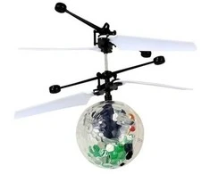 Skraidantis šviečiantis burbulas valdomas delnu Flash Aerocraft