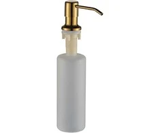 Skysto muilo/ploviklio dozatorius plautuvei Laveo Drop, Gold