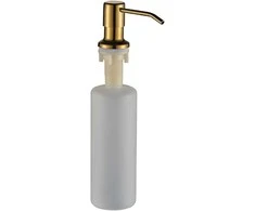 Skysto muilo/ploviklio dozatorius plautuvei Laveo Drop, Gold