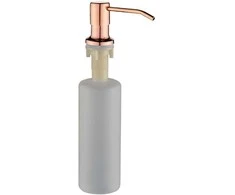 Skysto muilo/ploviklio dozatorius plautuvei Laveo Drop, Rose Gold