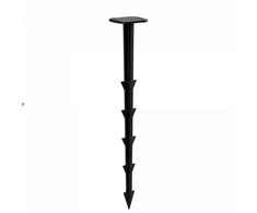 Smeigės agroplėvelei tvirtinti Bradas SOLID, 25 cm, 50 vnt.