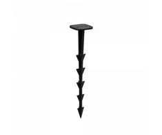 Smeigės agroplėvelei tvirtinti Bradas SOLID, 20 cm, 50 vnt.
