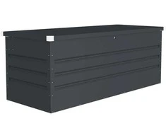 Sodo daiktadėžė Goteborg Maxi, Pilkas, 165 x 69 x 62 cm