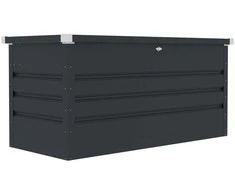 Sodo daiktadėžė Goteborg, Pilkas, 132 x 61 x 62 cm