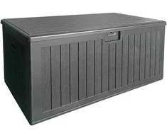 Sodo daiktadėžė Gotland, Juodas, 140 x 68,8 x 72 cm