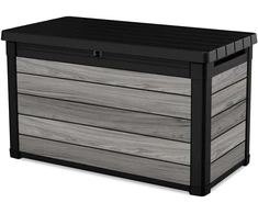 Sodo daiktadėžė Keter DECO DEC BOX, 380 l, Storm Pilkas