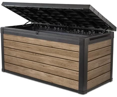 Sodo daiktadėžė Keter DECO DEC BOX, 570 l, Ashwood