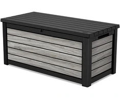 Sodo daiktadėžė Keter DECO DEC BOX, 630 l, Storm Pilkas