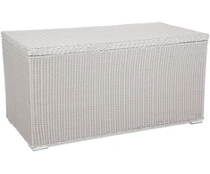Sodo daiktadėžė Lorca Mini, 140x65x65 cm / 597 l, Baltas