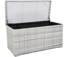 Sodo daiktadėžė Lorca Mini, 140x65x65 cm / 597 l, Light Pilkas