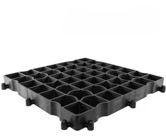Sodo grotelės Bradas HEAVY GRID, 50x50 cm, juodos