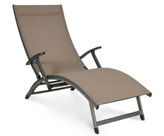 Sodo gultas RELAX, Taupe