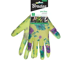 Sodo ir darbo pirštinės Bradas PURE FLOXY, 7 dydis, 6 vnt.