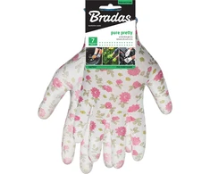 Sodo ir darbo pirštinės Bradas PURE PRETTY, 6 dydis, 6 vnt.