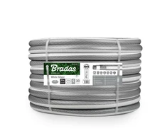 Sodo laistymo žarna 5 sluoksnių Bradas NTS Baltas Sidabrinis 3/4" - 50 m