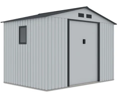 Sodo namukas HUDSON 9x6, Light Pilkas