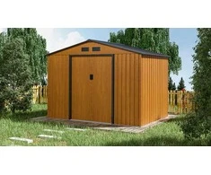 Sodo namukas HUDSON 9x6, Oak Pilkas