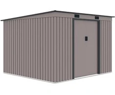 Sodo namukas OREGON 9x8, Warm Pilkas
