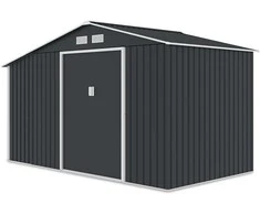 Sodo namukas su malkine MADISON 11x6, Cold Pilkas