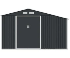 Sodo namukas su malkine MADISON 11x6, Cold Pilkas