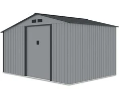 Sodo namukas su malkine MADISON 11x6, Light Pilkas