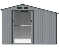Sodo namukas su malkine MADISON 9x6, Light Pilkas