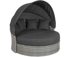 Sodo sofa Sydney, Light Pilkas / Pilkas Melange
