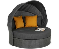 Sodo sofa Sydney, Pilkas / Pilkas Melange
