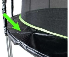 Šokinėjimo pagrindas Lean Sport Pro 12 pėdų batutui