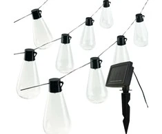 Soliarinė lempučių girlianda 10 LED