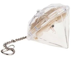 Soliariniai sodo šviestuvai Diamonds LED RGB, 4 vnt.