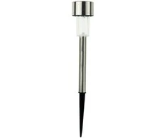 Soliarinis LED sodo šviestuvas Elegance Sidabrinis Inox