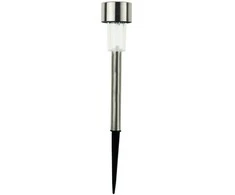 Soliarinis LED sodo šviestuvas Elegance Sidabrinis Inox