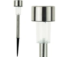 Soliarinis LED sodo šviestuvas Elegance Sidabrinis Inox